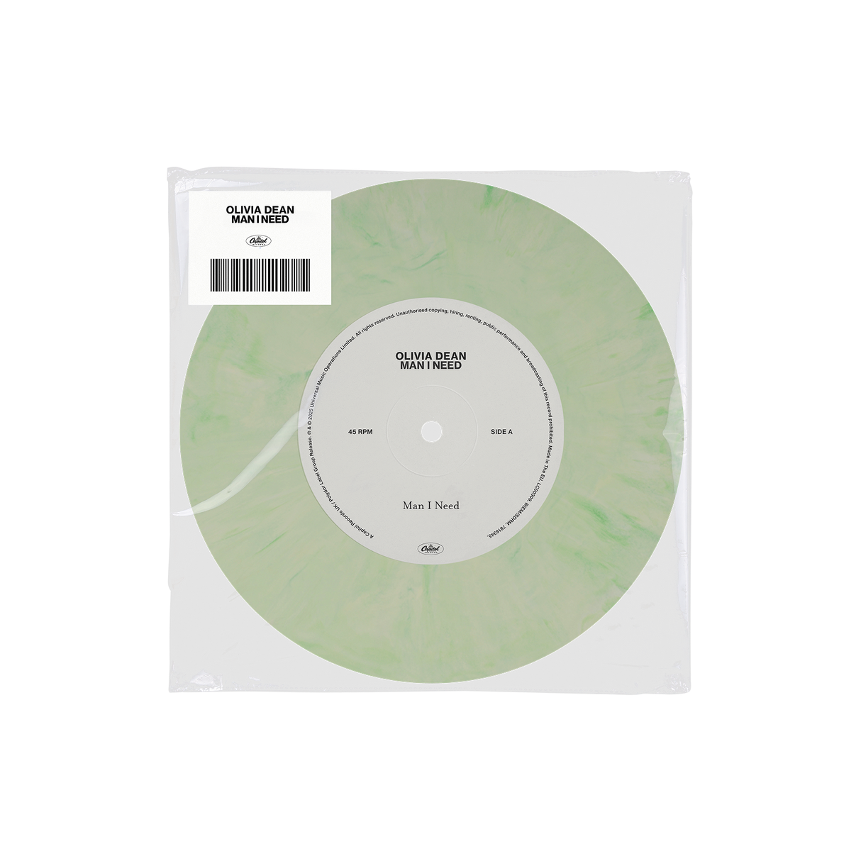 Man I Need [Light Green Marble 7" Single] [Vinyl]