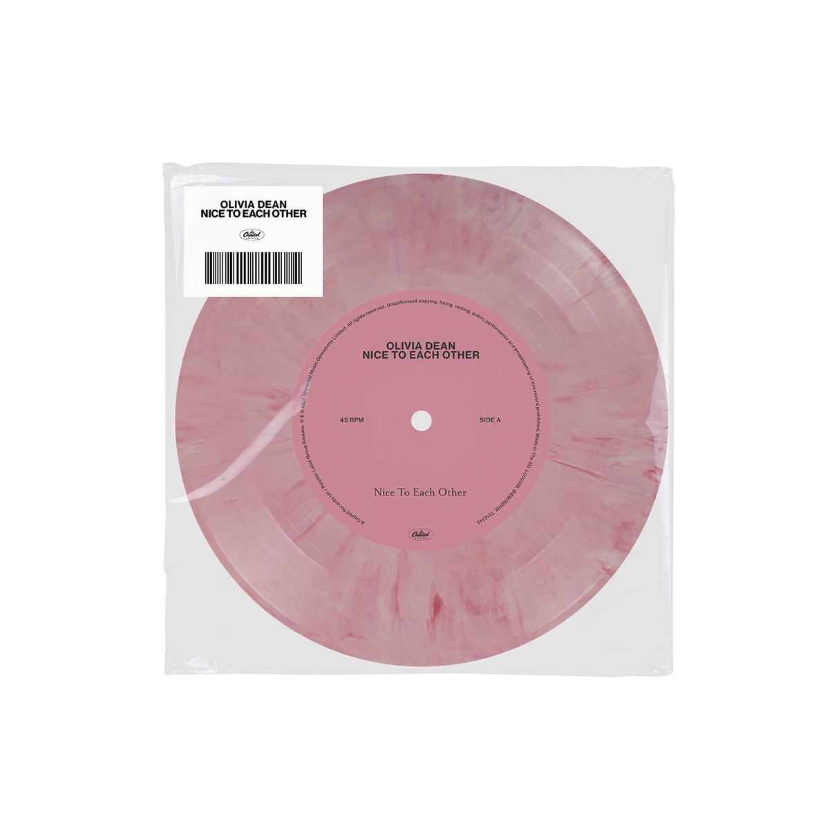 Nice To Each Other [Pink/White 7" Single] [Vinyl]