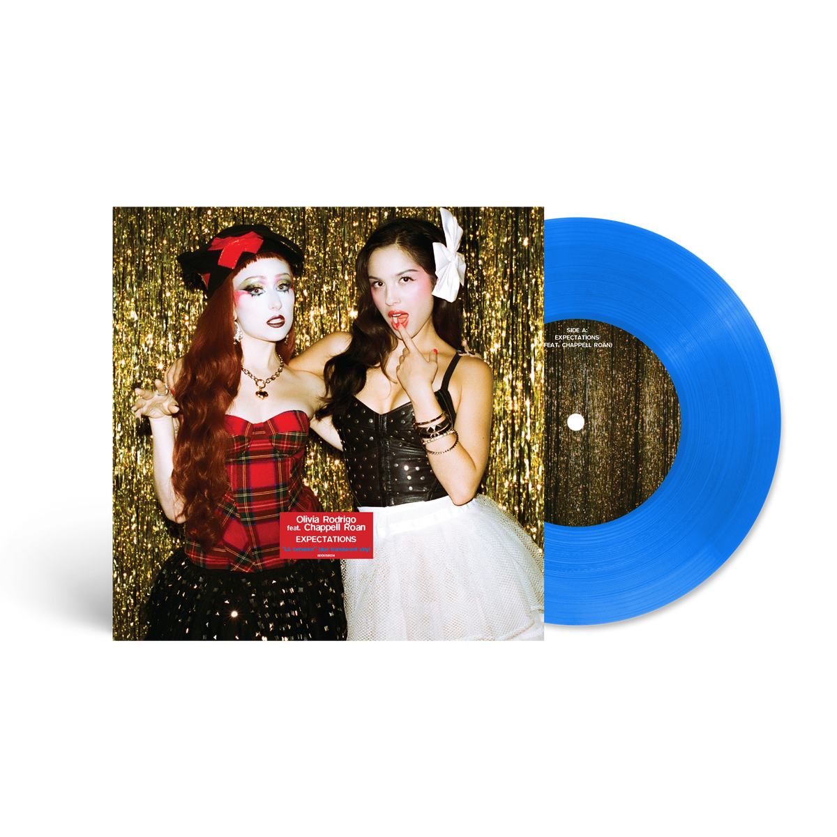expectations (feat. chappell roan) ["LA behavior" Blue Translucent 7" Single] [Vinyl]