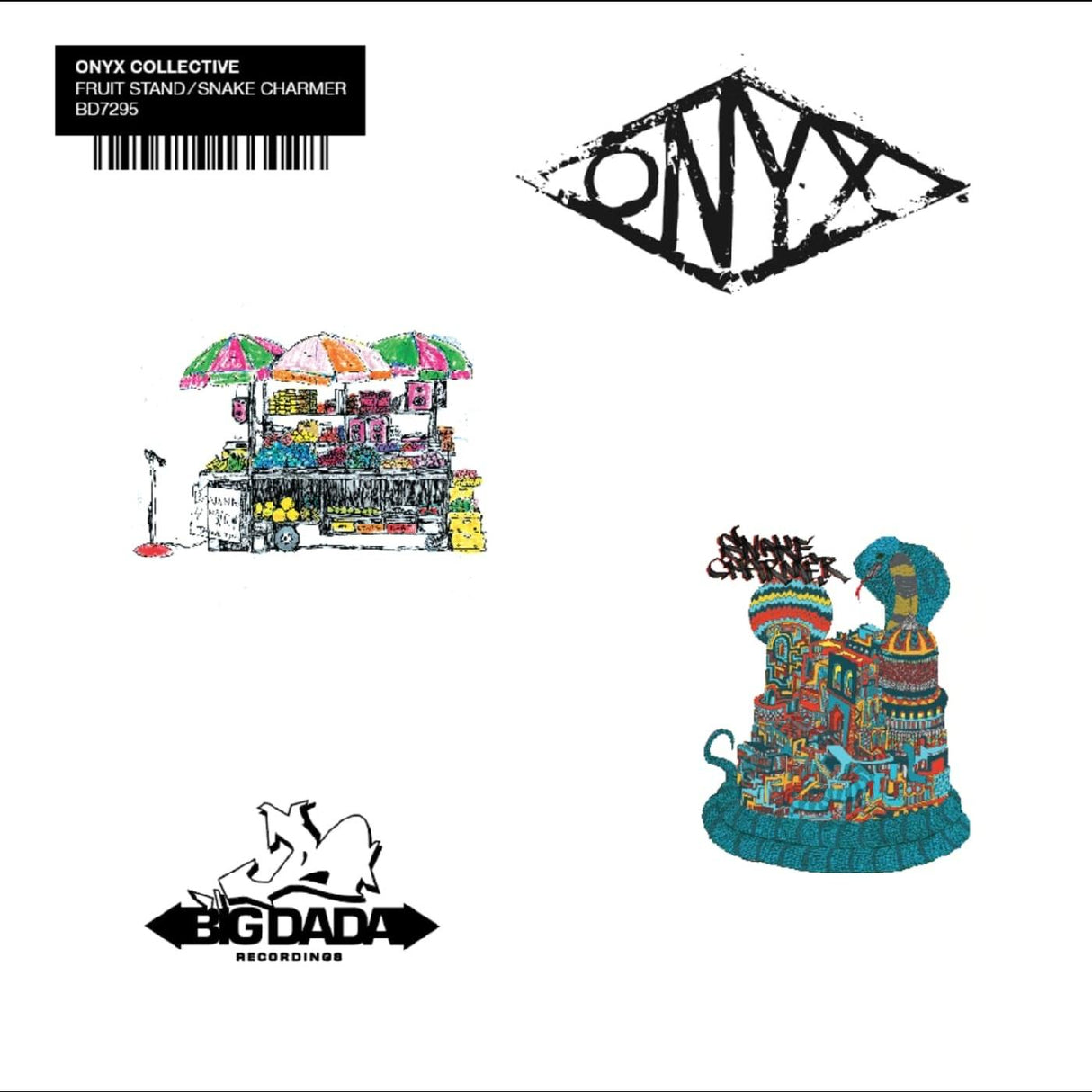 Puesto de frutas de Onyx Collective / Snake Charmer [Discos y LP]