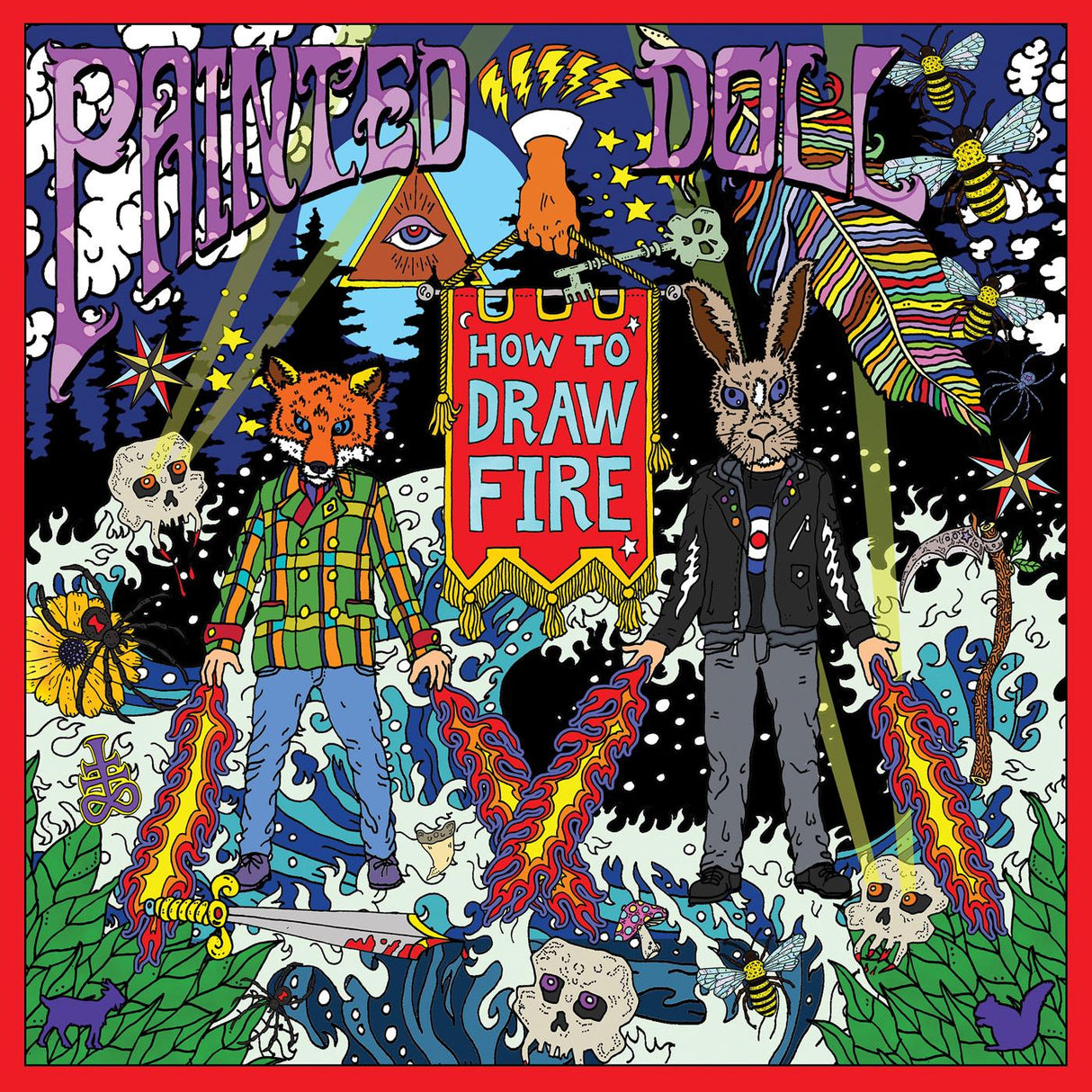 How To Draw Fire (OPAQUE PURPLE VINYL) (Vinyl)