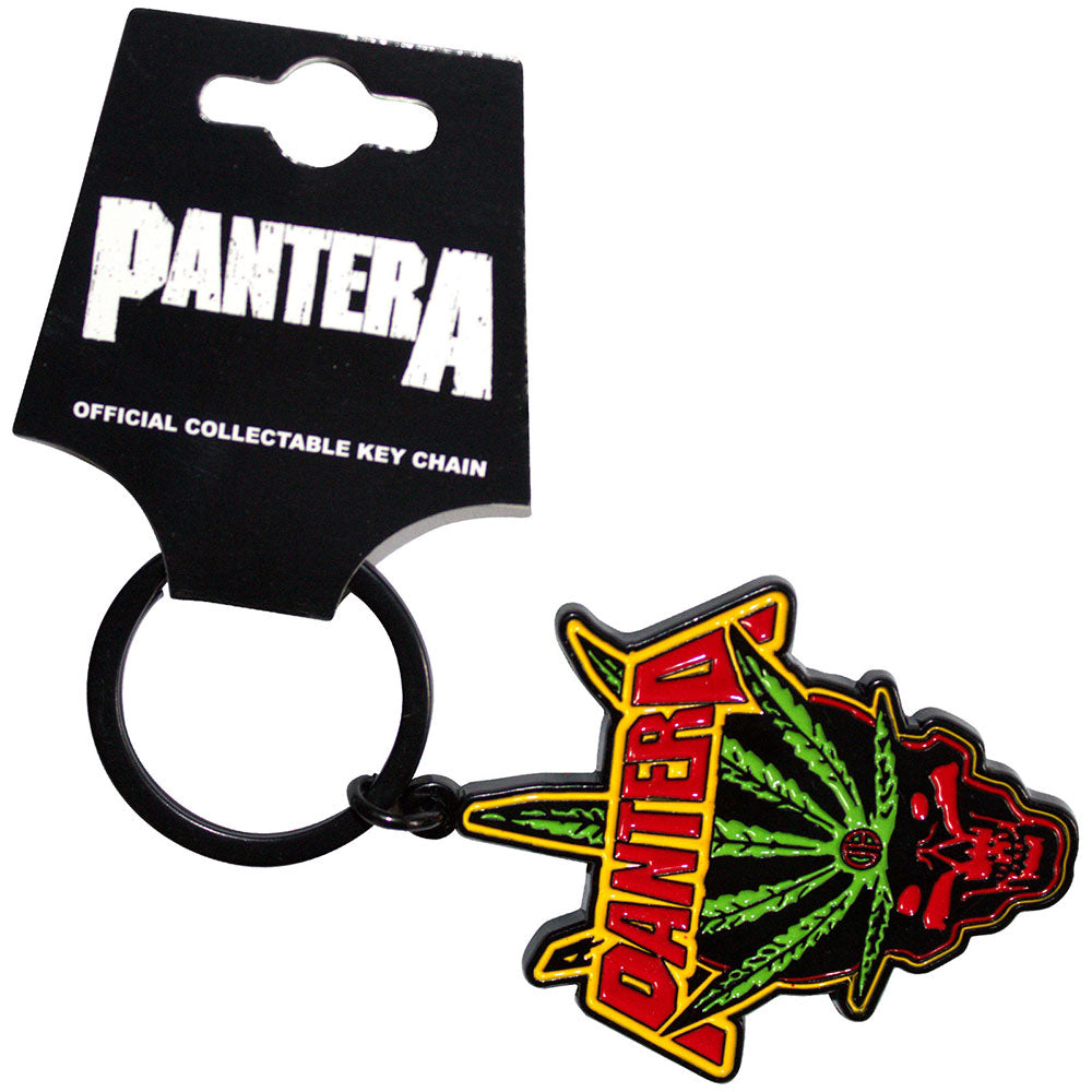 Pantera Leaf Skull [Keychain]