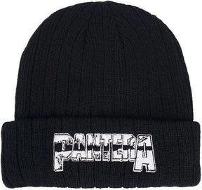Pantera - Pantara - Embroidered Logo - Acrylic Knit Hat - Black BN315111H00 (Hat, One Size Fits All, Black) [Hat]