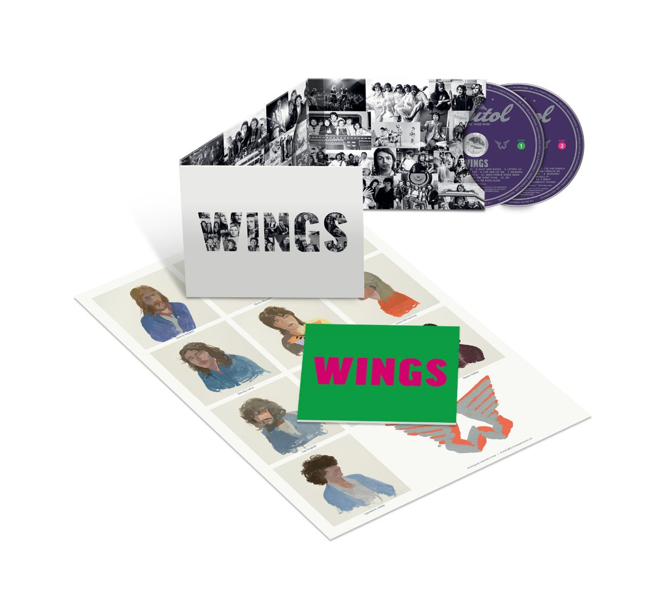 Paul Mccartney And Wings - Wings [Deluxe 2CD] (CD) | Apocalypse Vinyl
