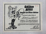 Black And White 1 Image 1994 NM Signed 2x Art Thibert Pamela Golden Apple Comics COA