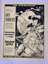Black And White 1 Image 1994 NM Signed 2x Art Thibert Pamela Golden Apple Comics COA