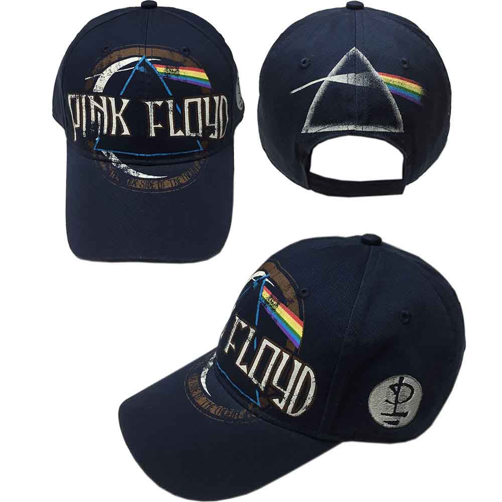 Pink Floyd Dark Side of the Moon Album Distressed [Hat]