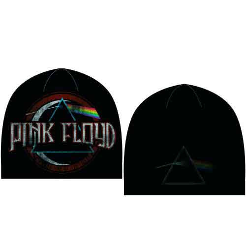 Gorro de lana con el lado oscuro de la luna de Pink Floyd