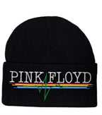 Pink Floyd - Heart Beat Pyramid Beanie - Black [Hat]