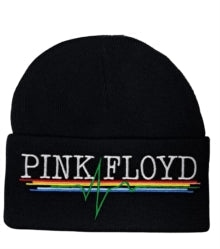 Pink Floyd - Heart Beat Pyramid Beanie - Black [Hat]