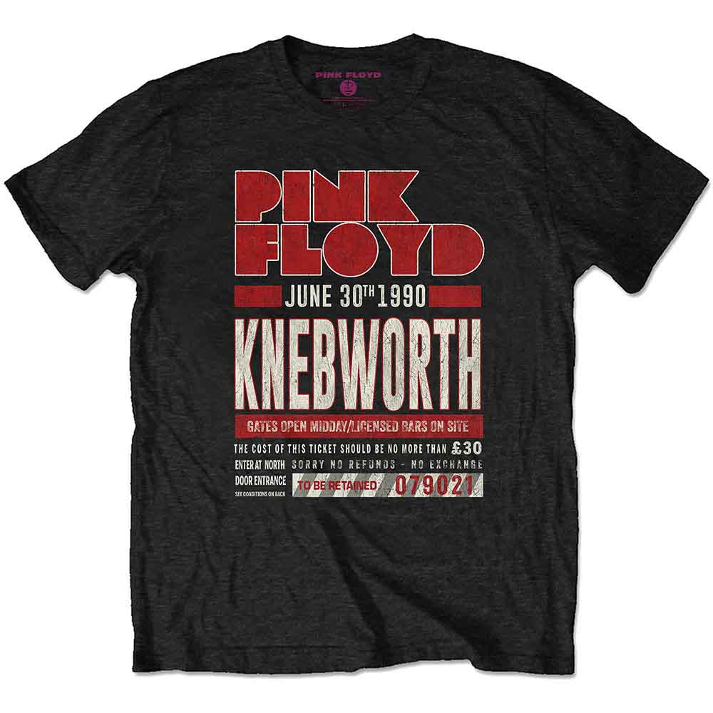 Pink Floyd Knebworth '90 Red [T-Shirt]