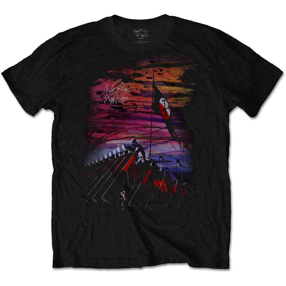 Pink Floyd The Wall Flag & Hammers [T-Shirt]