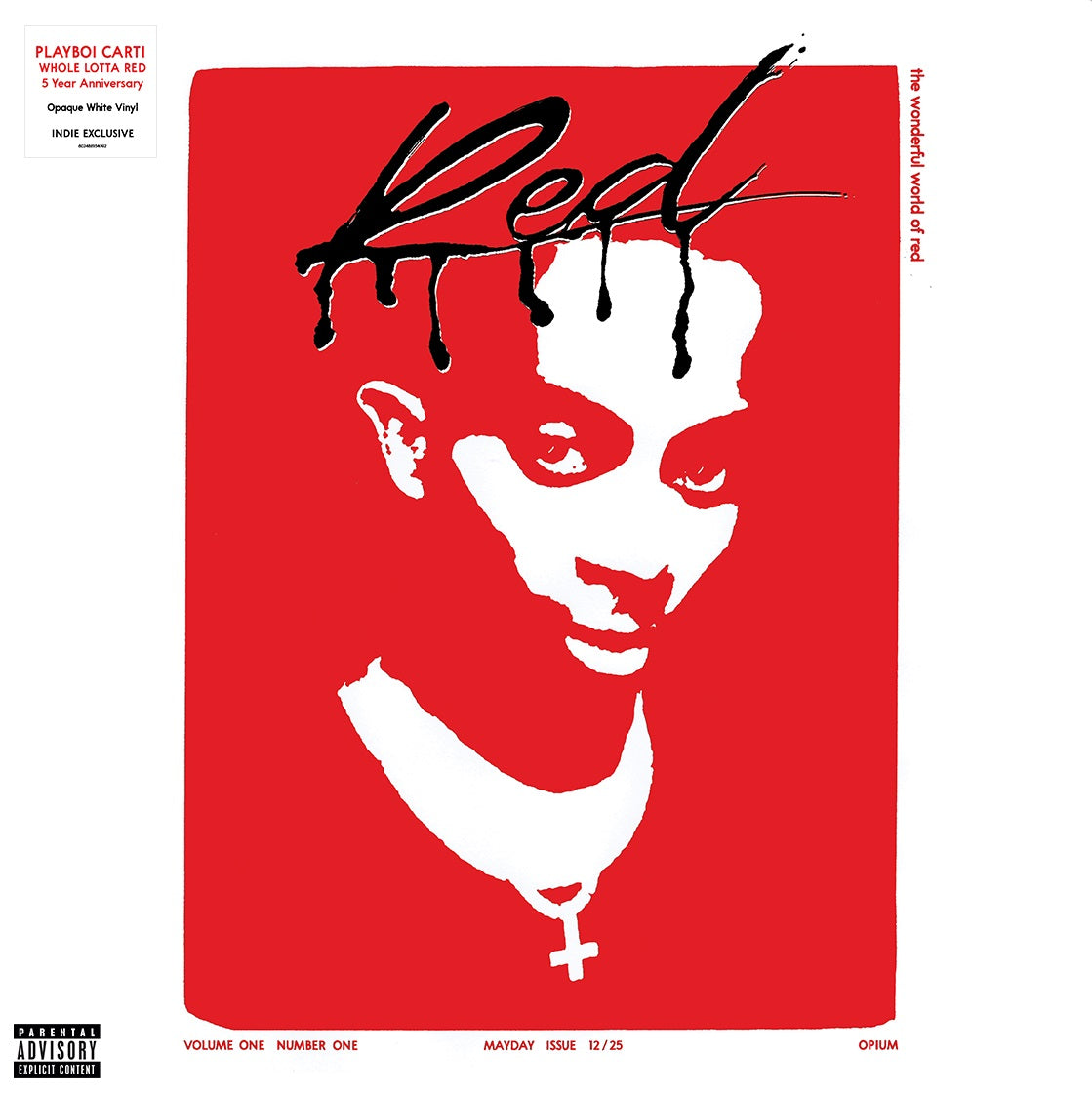 Whole Lotta Red (5 Year Anniversary Edition) (Indie Exclusive) [Rain Cloud White 2LP] [Alternate Cover] [Vinyl]