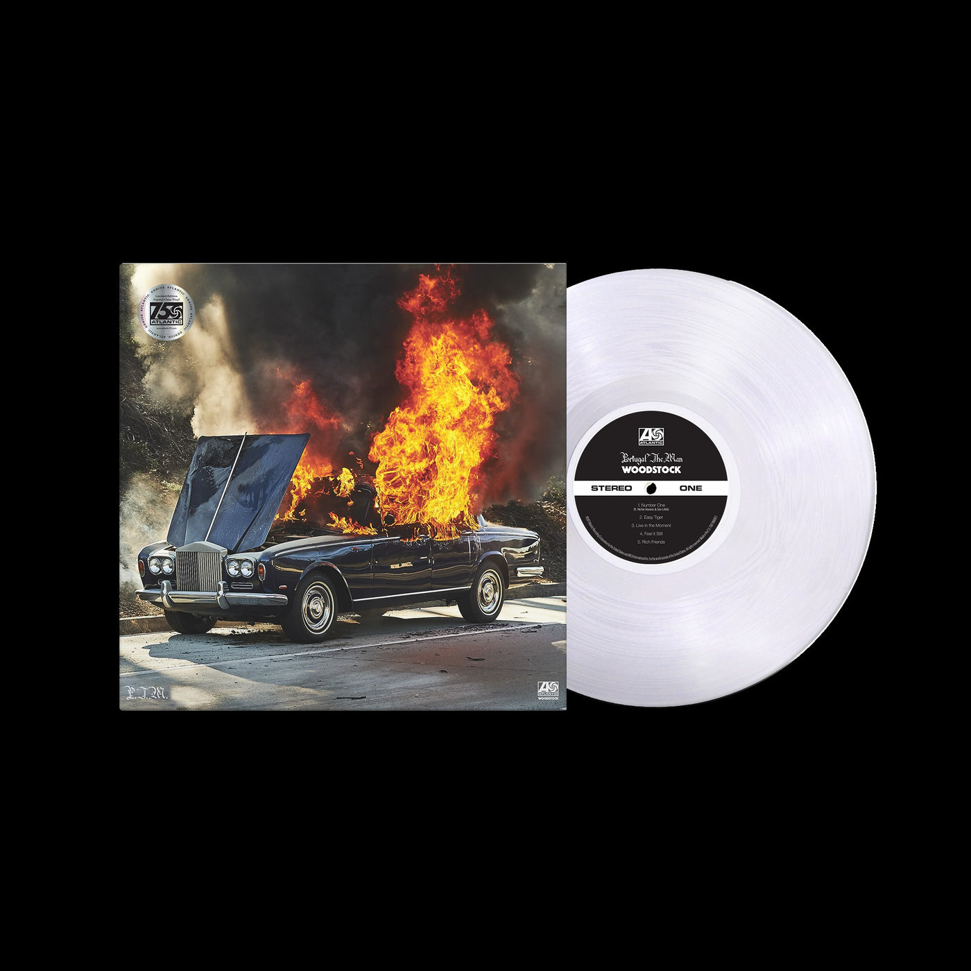 Portugal. The Man Woodstock (ROCKTOBER / ATL75) (Crystal Clear Diamond Vinyl) [Vinyl]