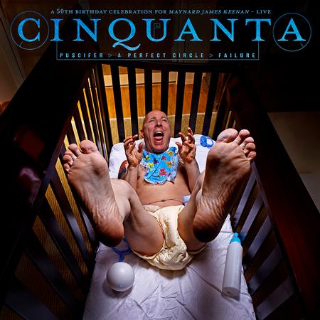 Cinquanta: A 50th Birthday Celebration For Maynard James Keenan – Live (Limited Edition Clear Blue w/ Red & Pink Swirl Vinyl) (2 Lp's) (Vinyl)