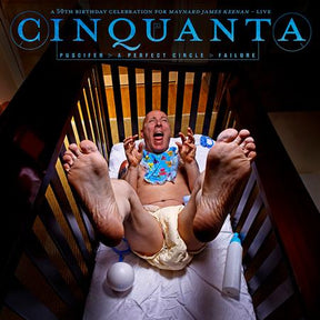 Cinquanta: A 50th Birthday Celebration For Maynard James Keenan – Live (Limited Edition Clear Blue w/ Red & Pink Swirl Vinyl) (2 Lp's) (Vinyl)