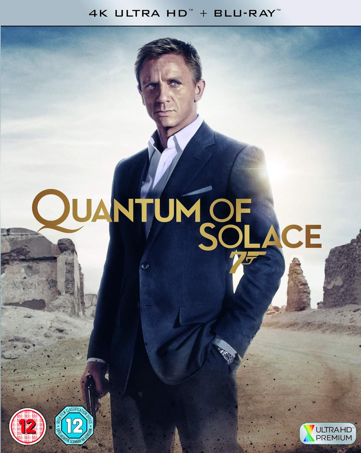 Various Quantum of Solace [4k Ultra HD + Blu-ray] [Movie DVDs]