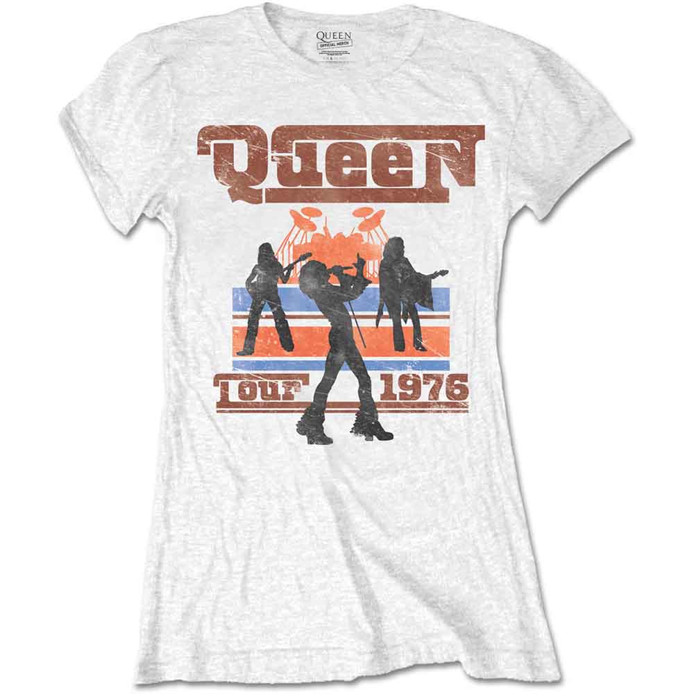 Queen 1976 Tour Silhouettes [Short Sleeve Tee]