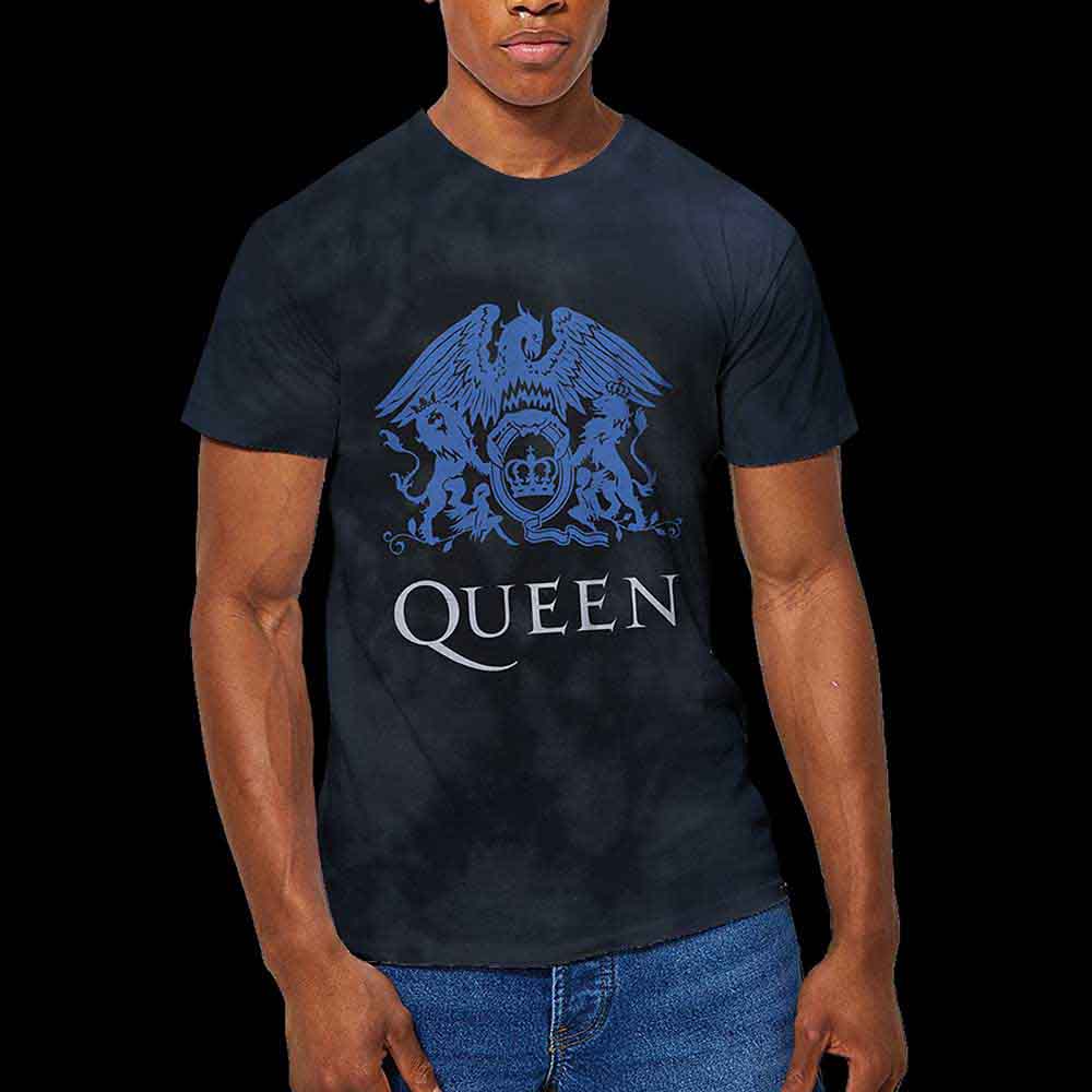 Camiseta con escudo de la reina azul