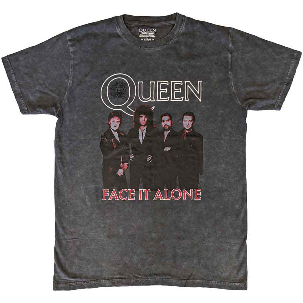 Camiseta de la banda Queen Face it Alone