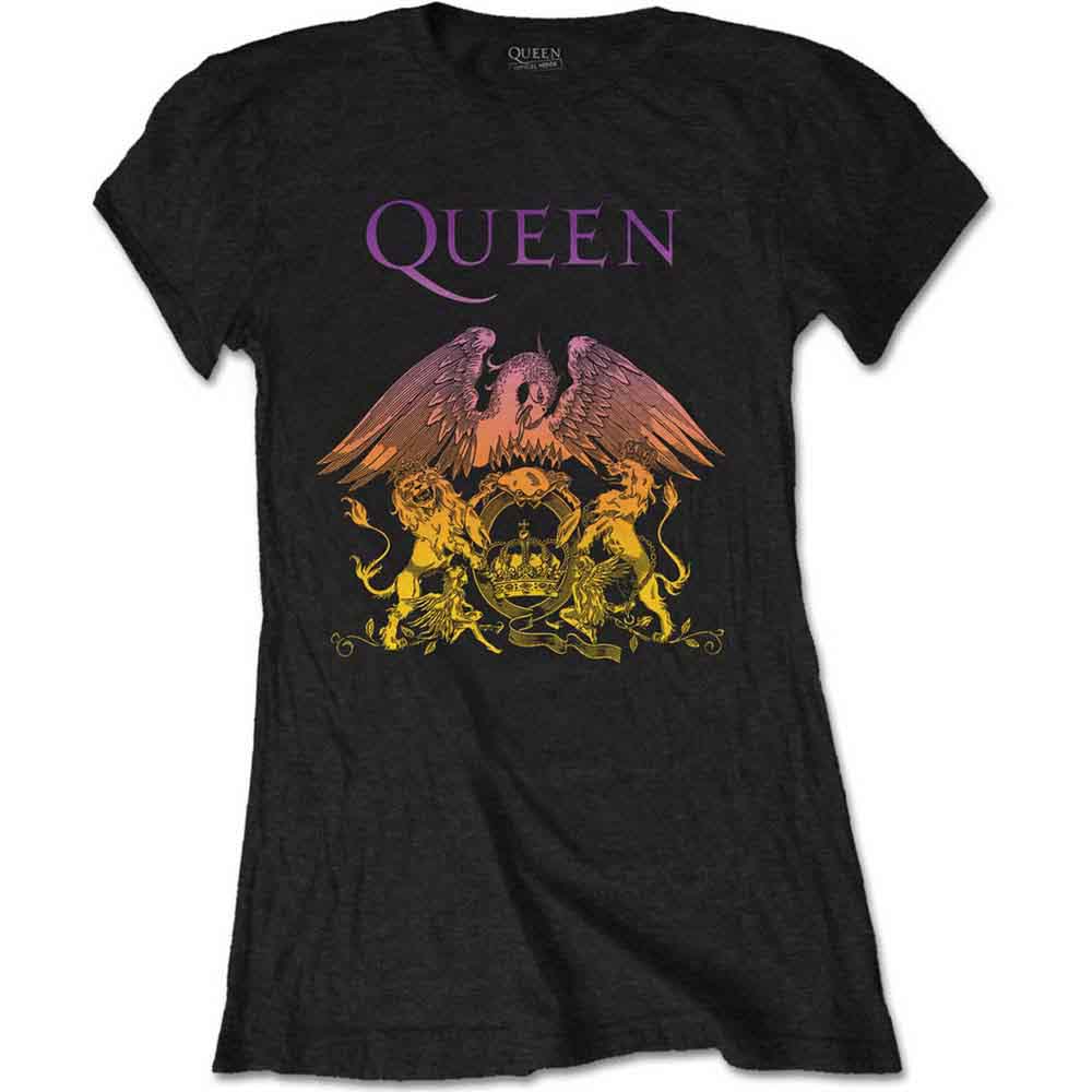 Queen Gradient Crest [Short Sleeve Tee]