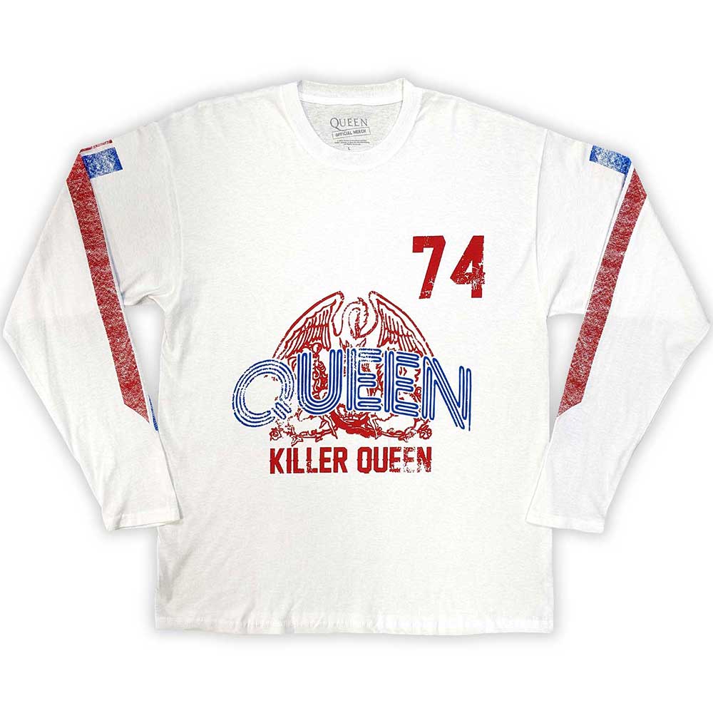 Queen Killer Queen '74 Stripes [L/S Shirt]