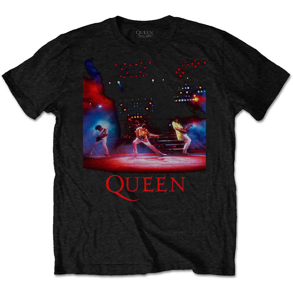 Camiseta con el tema de Queen Live Shot