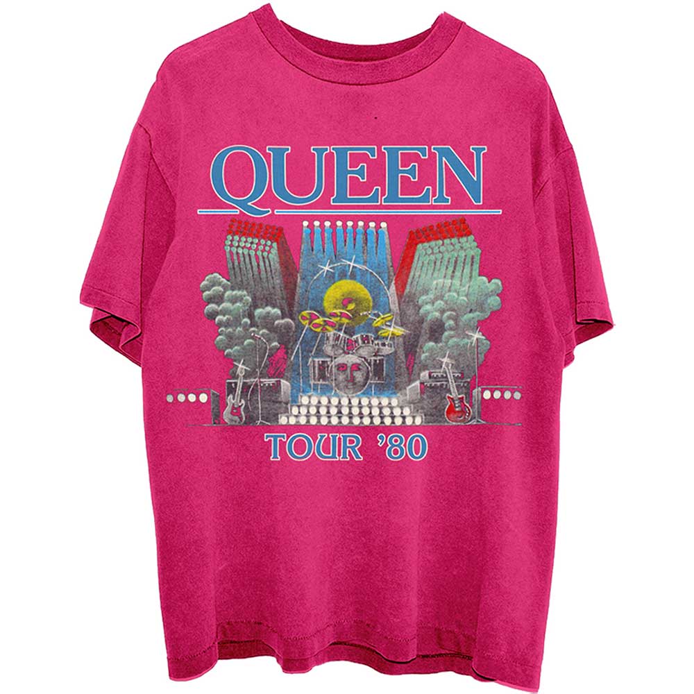 Rock Band Apparel Queen Tour '80 [T-Shirt] – Apocalypse Vinyl