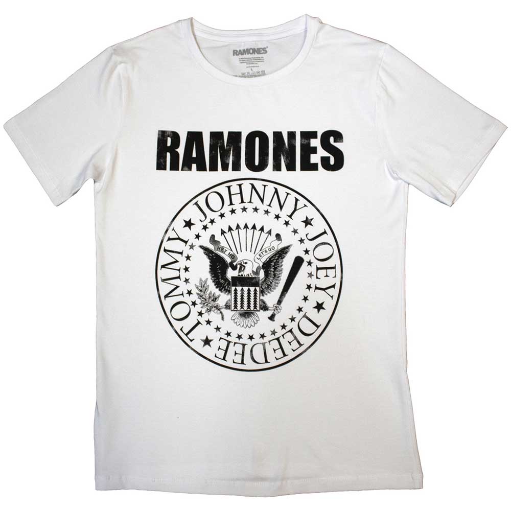 Camiseta de manga corta con el sello presidencial de los Ramones