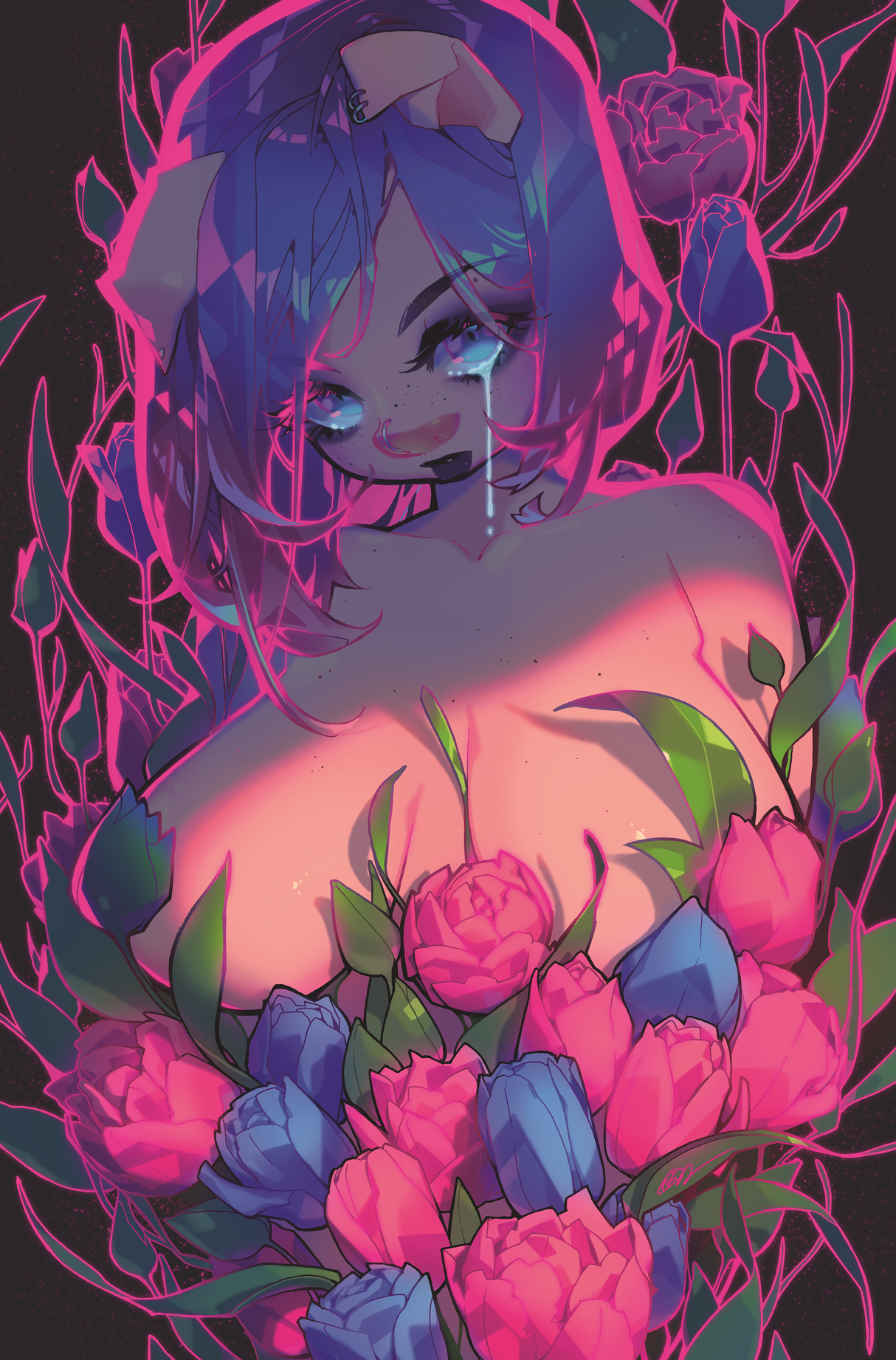 Unnatural Blue Blood #1 (Of 10) Rose Besch Virgin Variant (Mr) (05/25/2022) Image