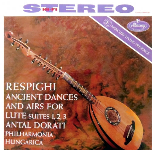 Ancient Dances And Airs For Lute; Suites 1, 2, 3 (Vinyl)