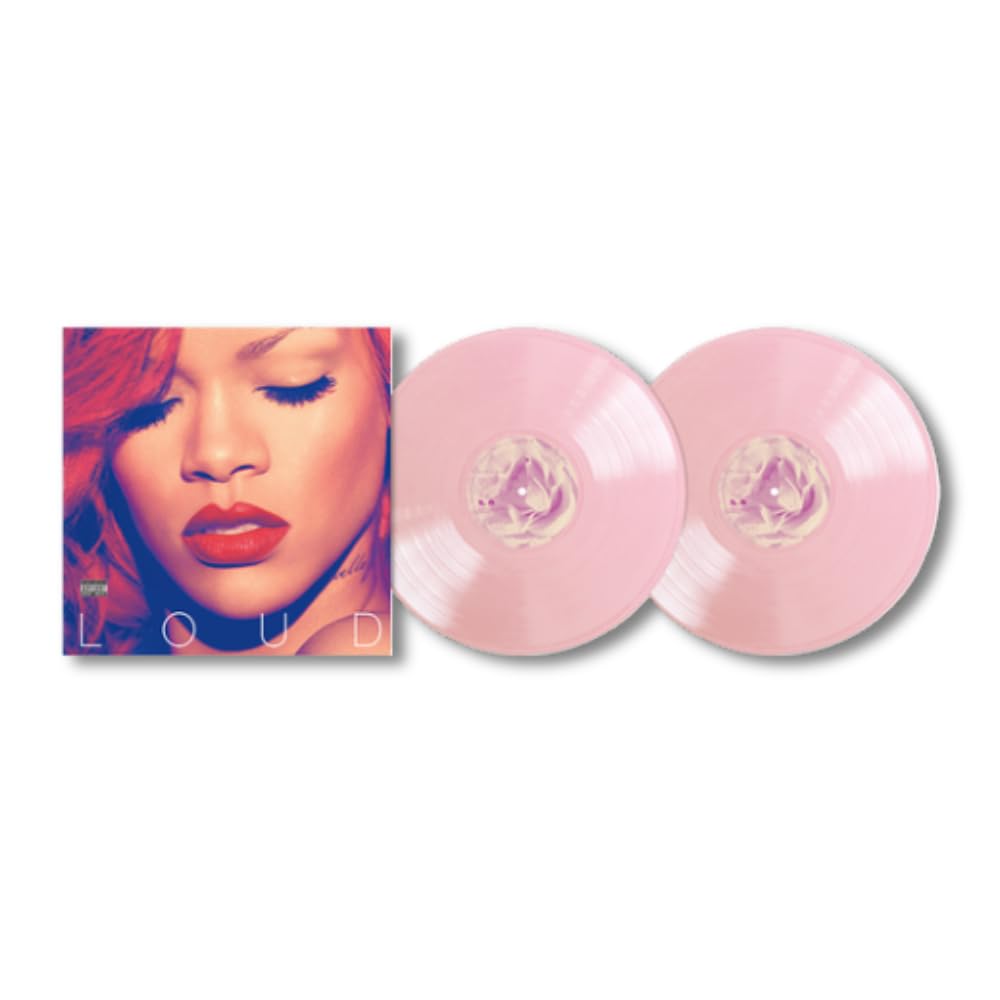 Rihanna Loud [Contenido explícito] (Edición limitada, vinilo color rosa bebé) (2 LP) [Discos y LP]