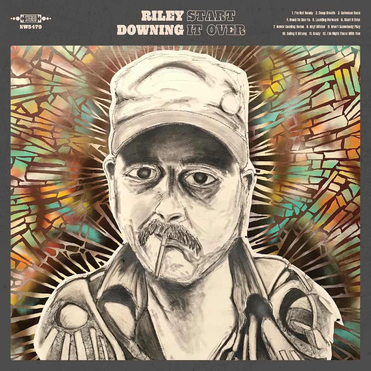 Riley Downing Start It Over (SEA GLASS & TURQUOISE VINYL) [Records & LPs]