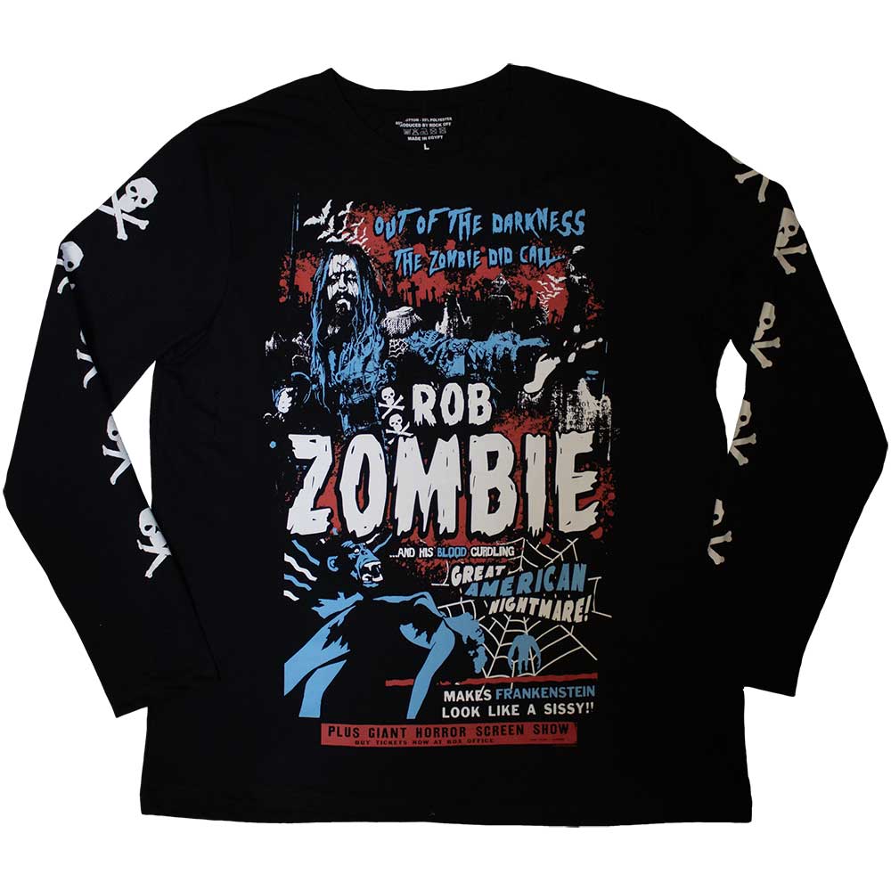 Rob Zombie Zombie Call [Camiseta de manga larga]