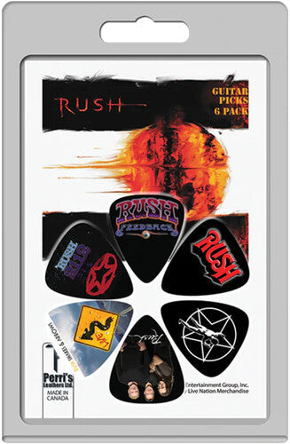 Rush - Perri's - Rush - Collectible - Guitar Picks (6 Pack) [Guitar Picks]