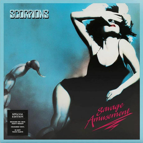 Scorpions Savage Amusement (180 Gram Vinyl, Colored Vinyl, Blue) [Import] [Vinyl]