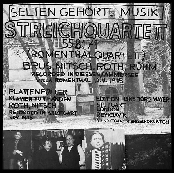 Streichquartett 558171 (Romenthalquartett) (CD)