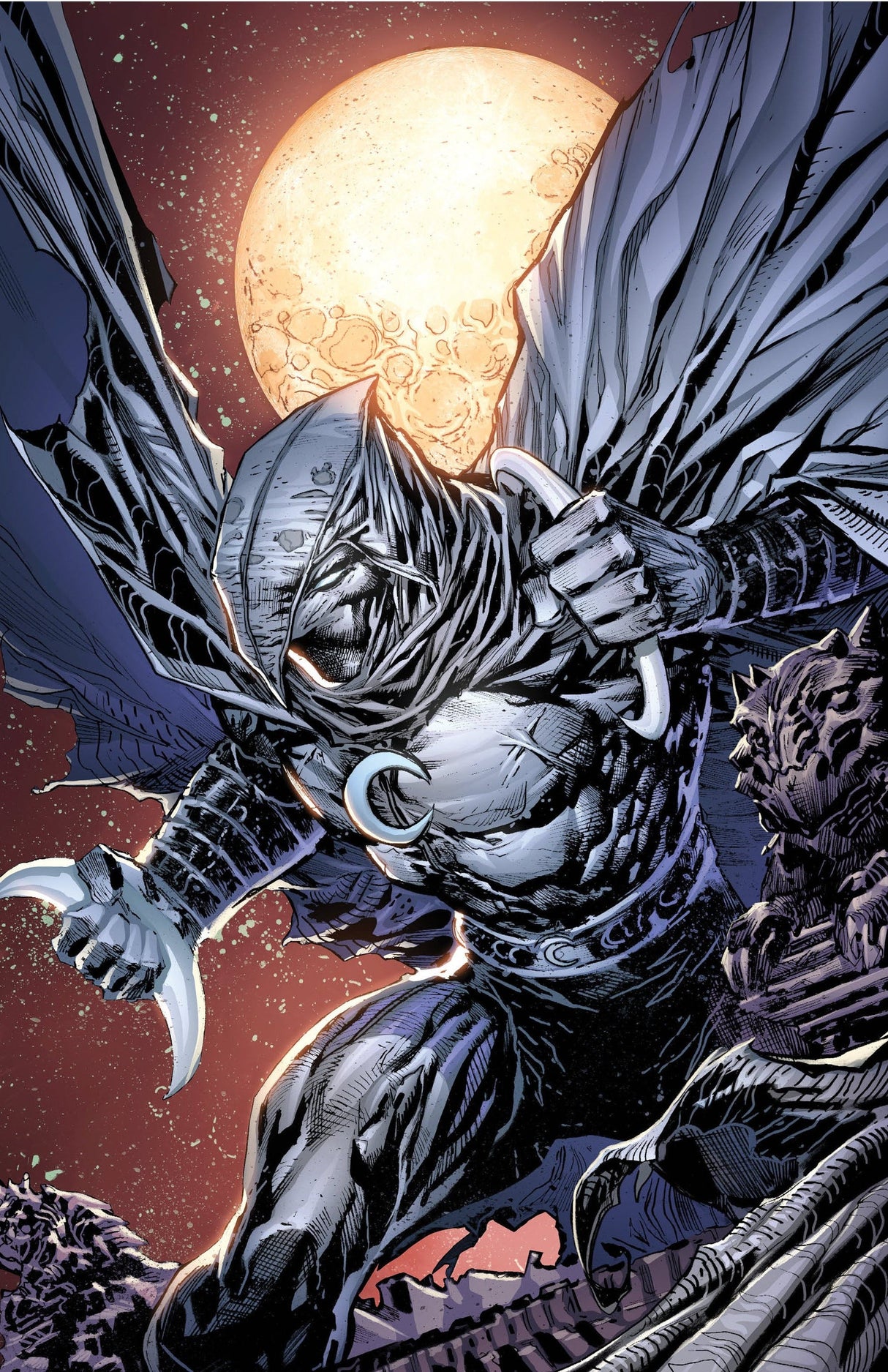 Moon Knight #2 Ken Lashley Virgin Variant (08/18/2021) Marvel