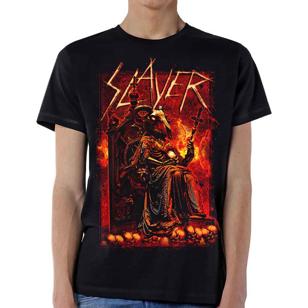 Camiseta con calavera de cabra de SLAYER