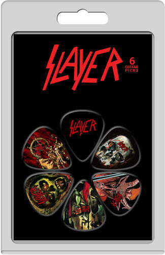 SLAYER - Perri's - Slayer - Albums - Guitar Picks (6 Pack) [Guitar Picks]
