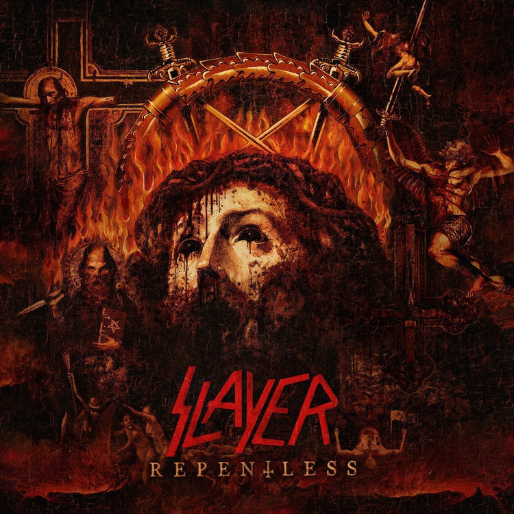 Repentless (Indie Exclusive) [Clear Silver Red Splatter] [Vinyl]