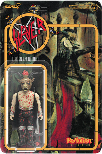 Super7 - Slayer - ReAction Figures - Minotaur (Reign In Blood) (Exclusive) (AE Exclusive, Collectible, Figure, Action Figure) (Action Figure)