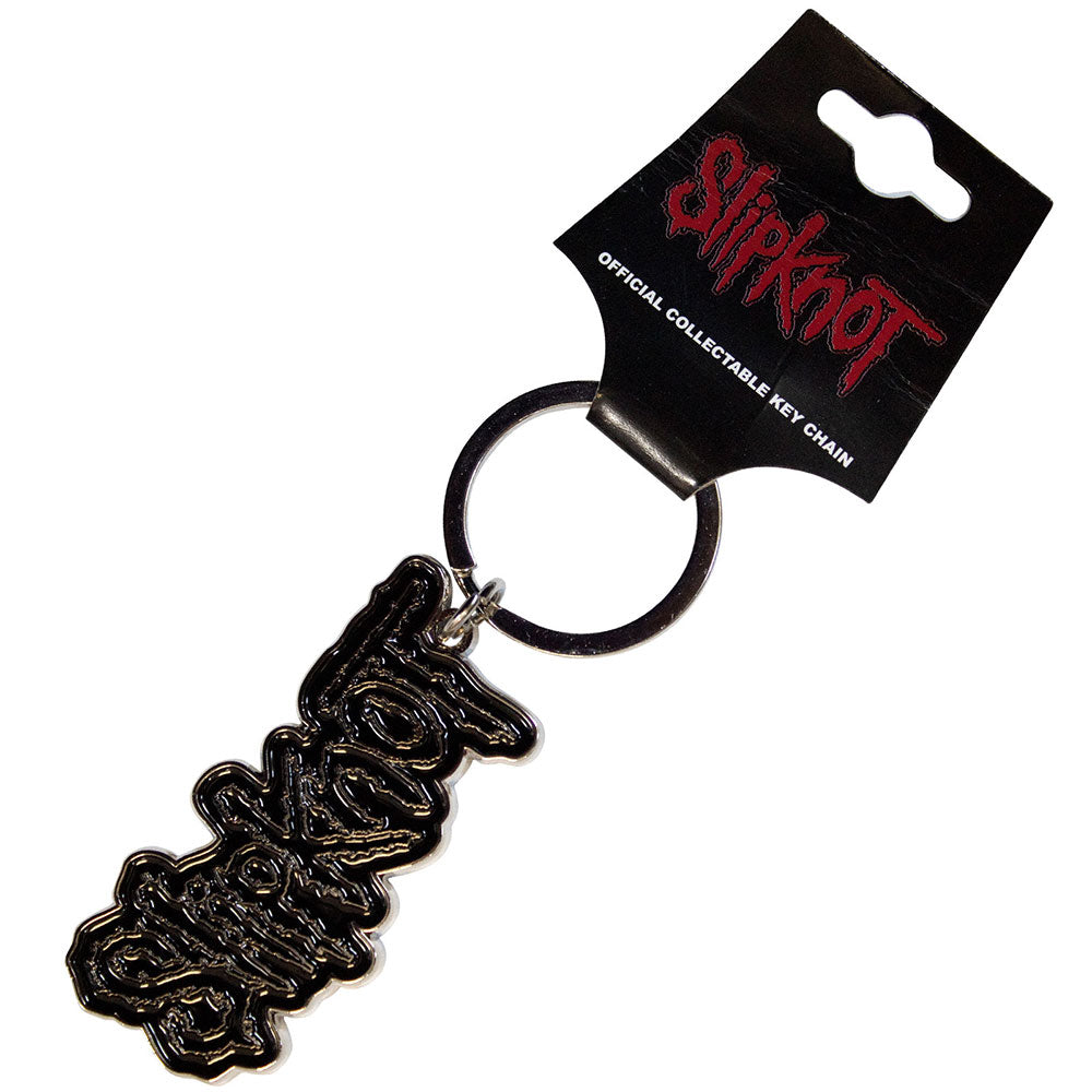 Slipknot Black Logo Black Border [Keychain]