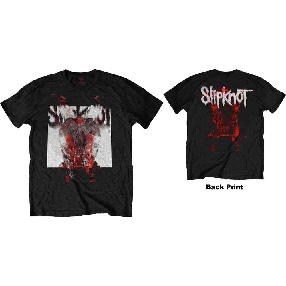 Camiseta Slipknot Devil Single - Logo Blur