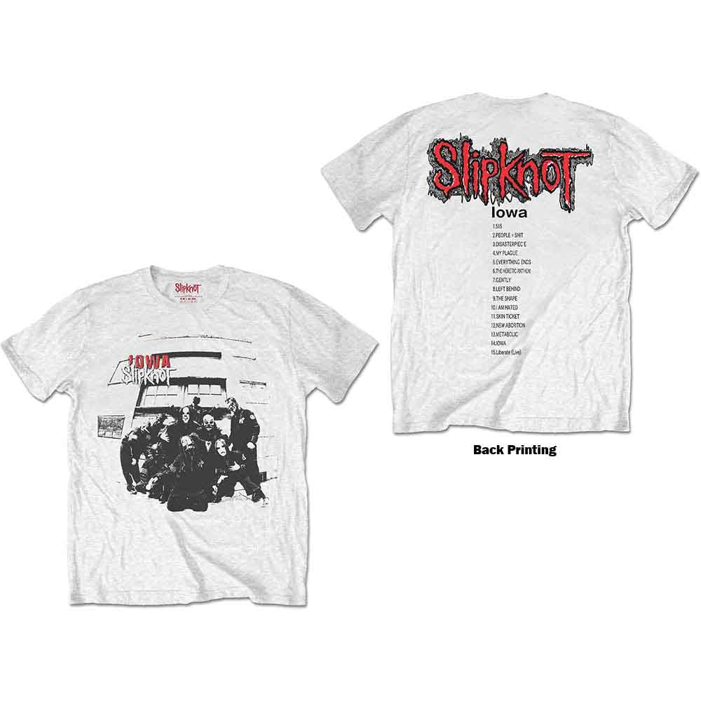 Lista de canciones de Slipknot Iowa [Camiseta]