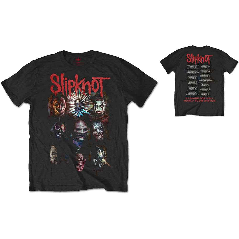 Slipknot Prepare for Hell 2014-2015 Tour [T-Shirt]