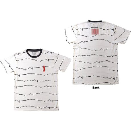 The End, So Far Tribal-S & Barcode () White