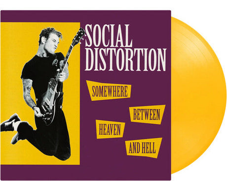 Social Distortion - Somewhere Between Heaven and Hell (Limited Edition, 180 Gram Yellow Colored Vinyl) [Import] [Vinyl]
