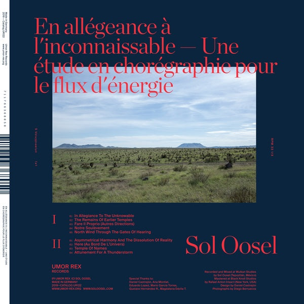 En allegeance a l'inconnaissable -- Une etude en choregraphie pour le flux d'energie (Vinyl)