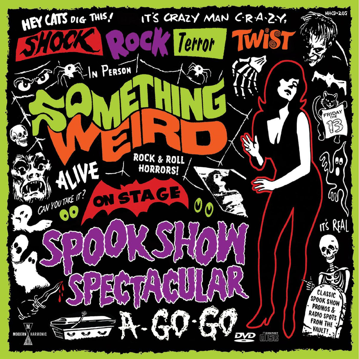 Something Weird Spook Show Spectacular A-Go-Go [Music CDs]